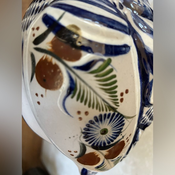 Vintage Tonala Santana Mexican Pottery Bird Figurine Dove Folk Art 13” long - Picture 14 of 16